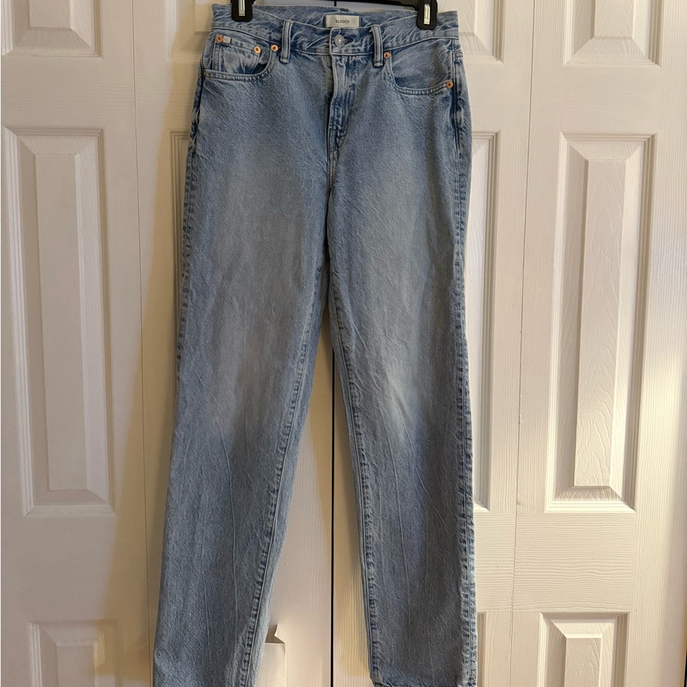 American Eagle Outfitters Light Blue Straight Leg Jeans
